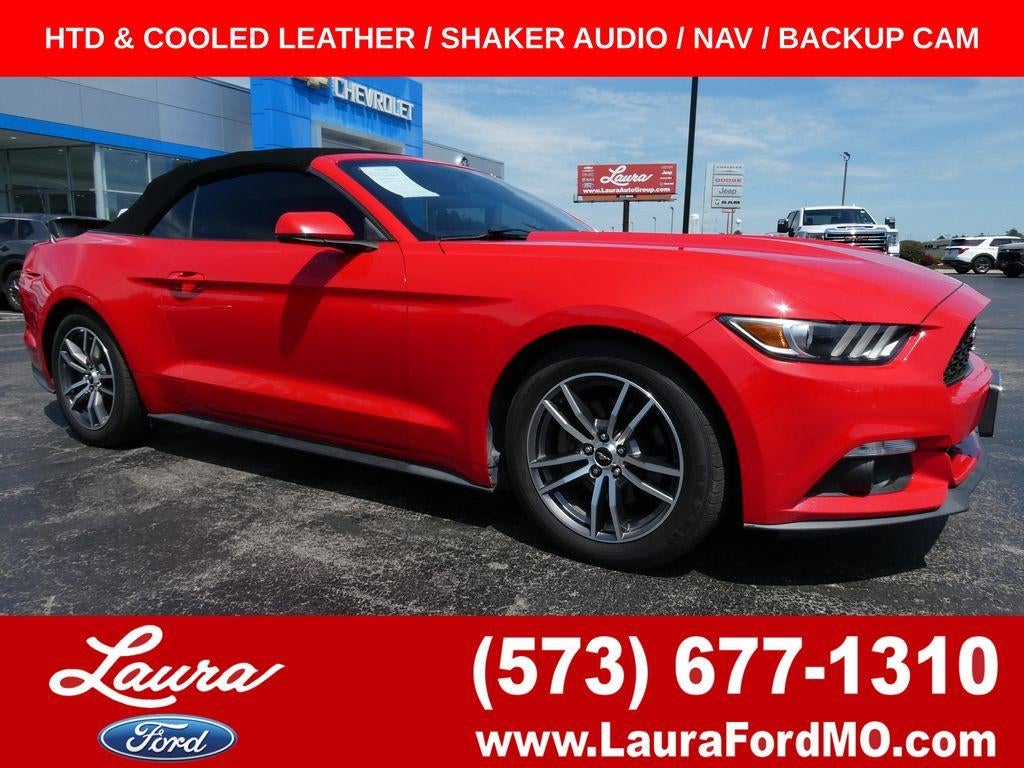 2017 Ford Mustang EcoBoost Premium Convertible