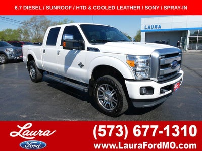 2016 Ford Super Duty F-250 SRW 4WD Crew Cab 6-3/4 Ft Box Platinum