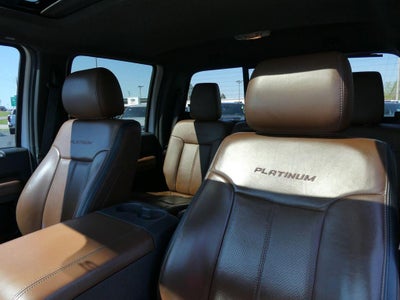 2016 Ford Super Duty F-250 SRW 4WD Crew Cab 6-3/4 Ft Box Platinum
