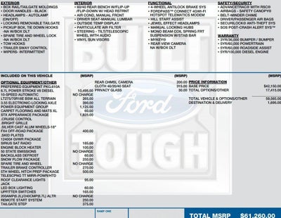 2020 Ford Super Duty F-350 SRW XL 4WD Crew Cab 6.75' Box