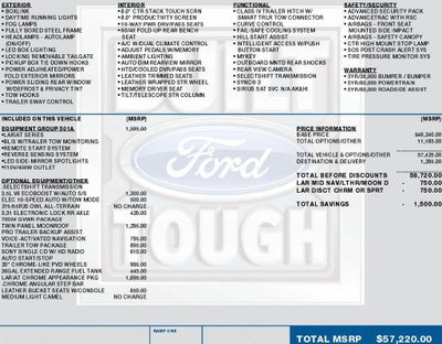 2017 Ford F-150 Lariat 4WD SuperCrew 5.5' Box