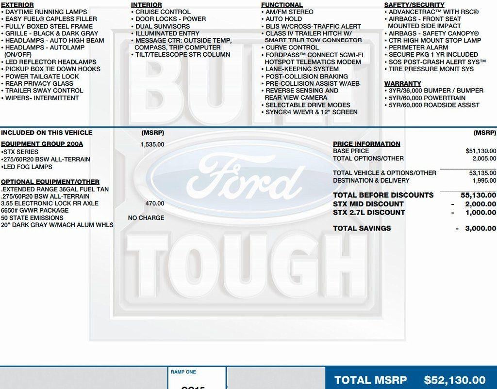 2025 Ford F-150 STX 4WD SuperCrew 5.5' Box