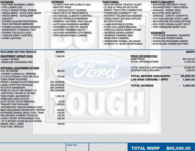2022 Ford F-150 LARIAT 4WD SuperCrew 5.5' Box