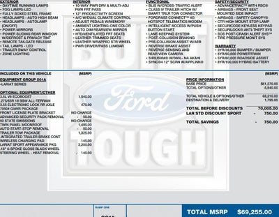 2023 Ford F-150 LARIAT 4WD SuperCrew 5.5' Box