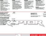 2023 Ford F-150 Raptor 4WD SuperCrew 5.5' Box