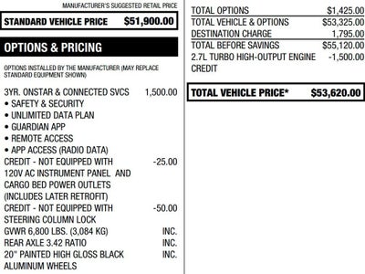 2023 GMC Sierra 1500 Crew Cab Short Box 2-Wheel Drive Elevation