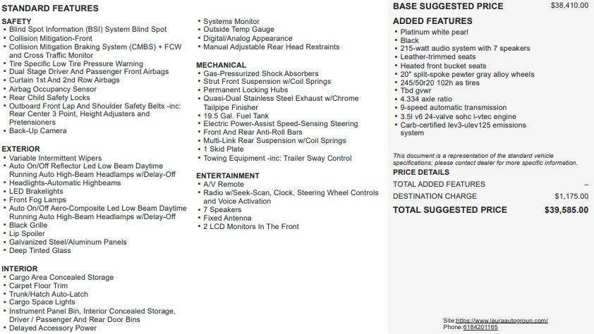 2020 Honda Passport EX-L AWD