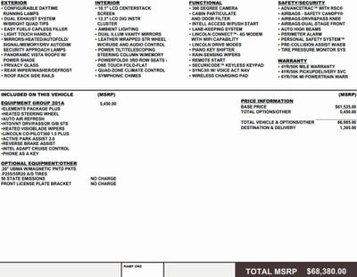 2024 Lincoln Aviator Reserve AWD