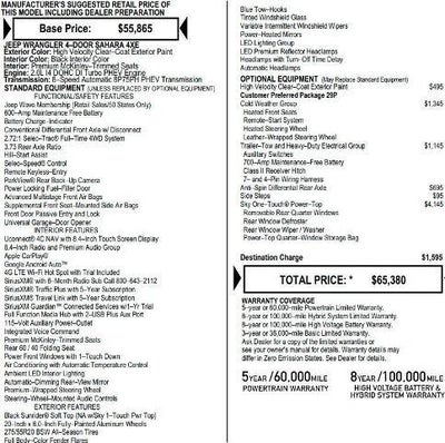 2023 Jeep Wrangler 4xe Sahara 4x4