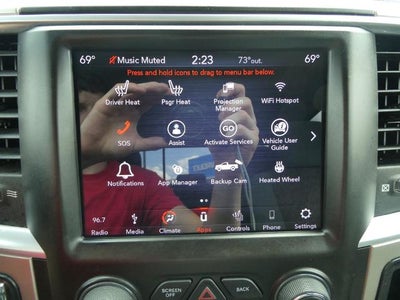 2018 RAM 1500 Big Horn Crew Cab 4x4 6'4' Box