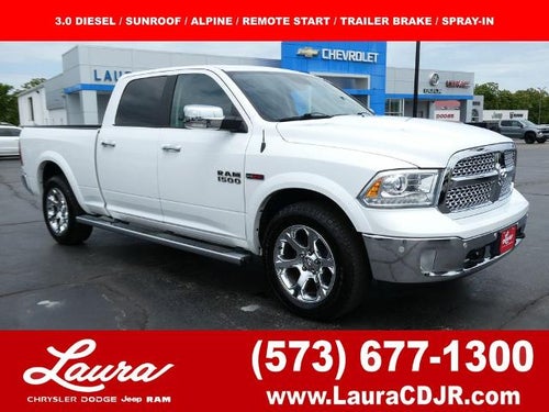 2018 RAM 1500 Laramie Crew Cab 4x4 6'4' Box