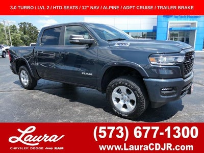 2025 RAM 1500 Big Horn 4x4 Crew Cab 5'7' Box