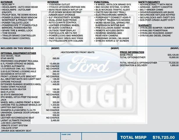 2022 Ford F-250 LARIAT