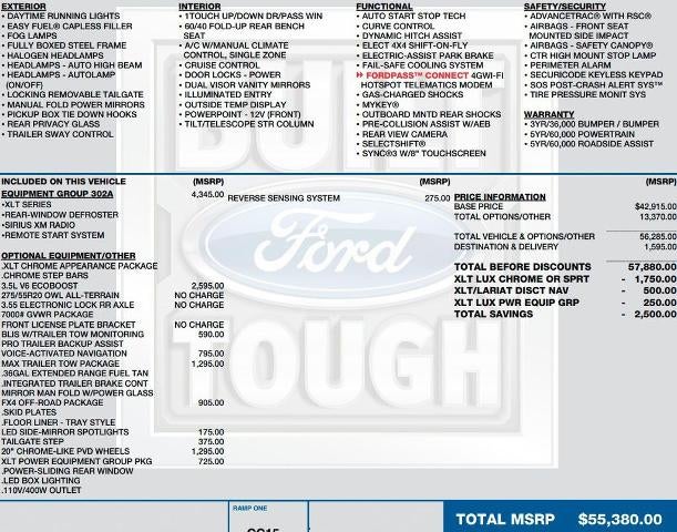 2019 Ford F-150 XLT 4WD SuperCrew 5.5' Box