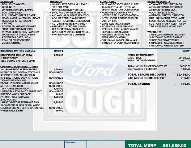 2021 Ford F-150 LARIAT