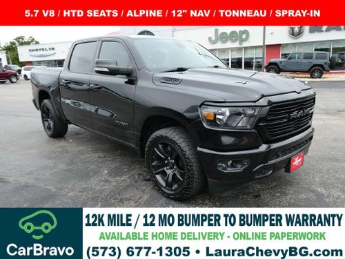 2021 RAM 1500 Big Horn Crew Cab 4x4 5'7" Box