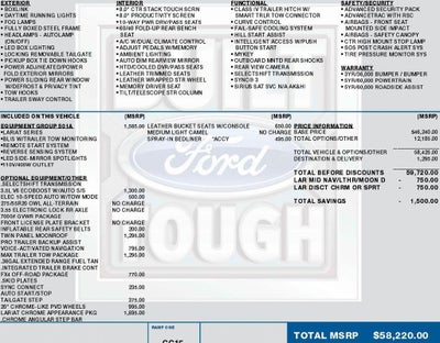 2017 Ford F-150 LARIAT