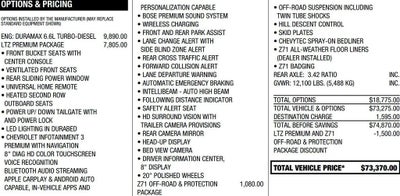 2020 Chevrolet Silverado 3500 HD LTZ