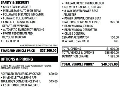 2024 Chevrolet Colorado Trail Boss