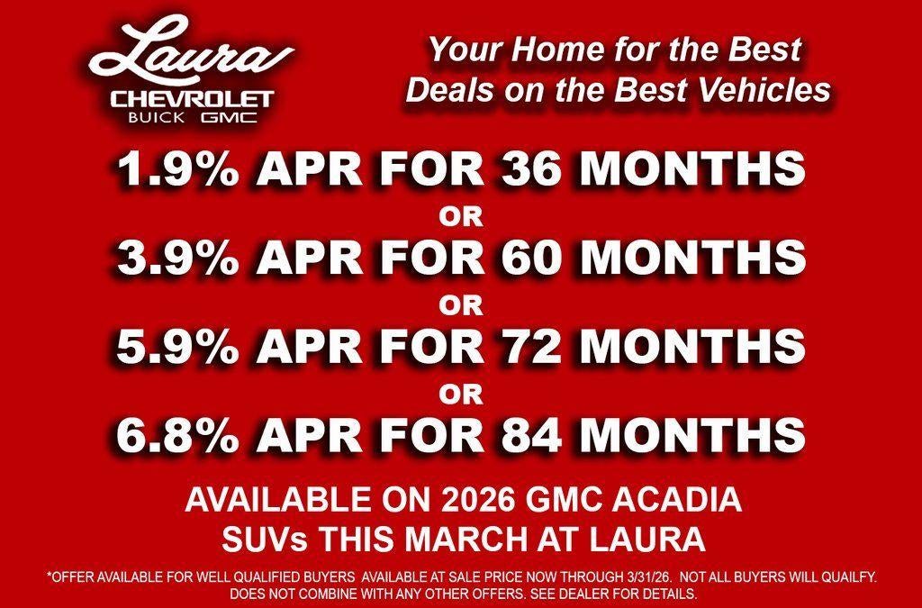 2026 GMC Acadia Elevation