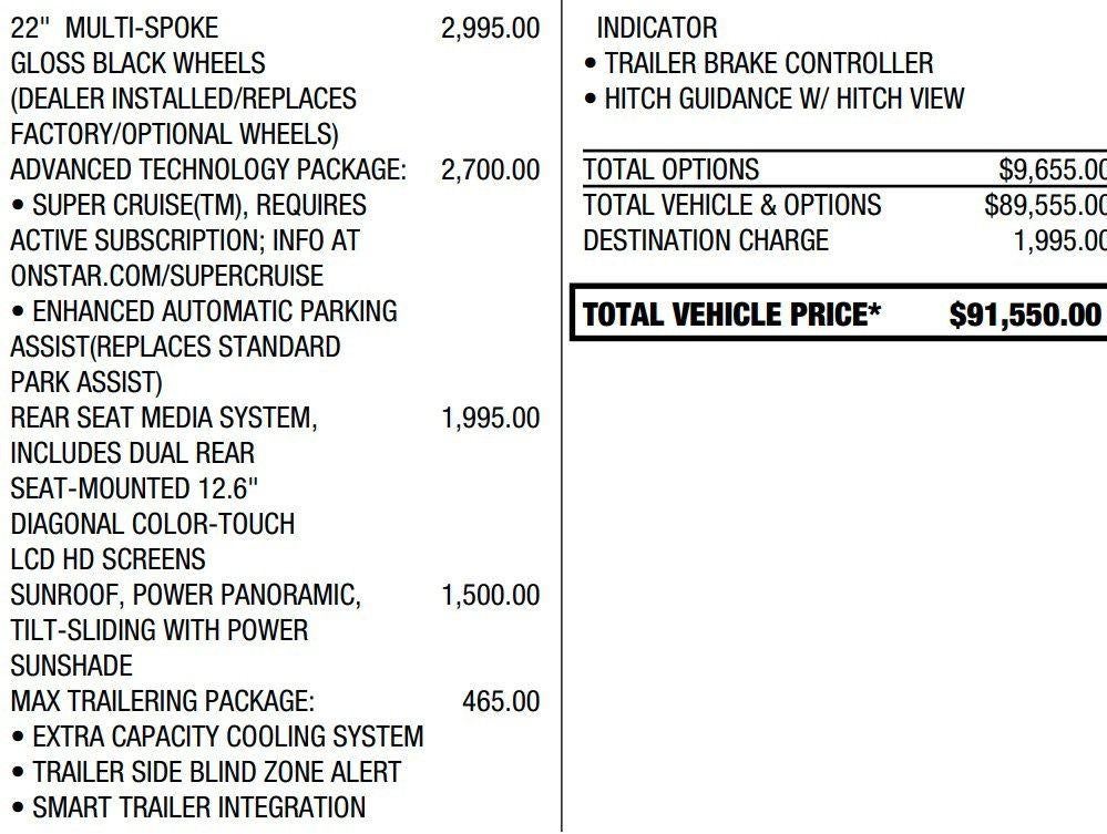 2024 Chevrolet Tahoe High Country