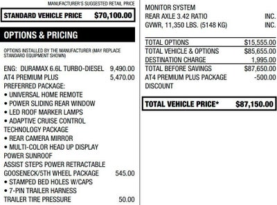 2024 GMC Sierra 2500 HD AT4