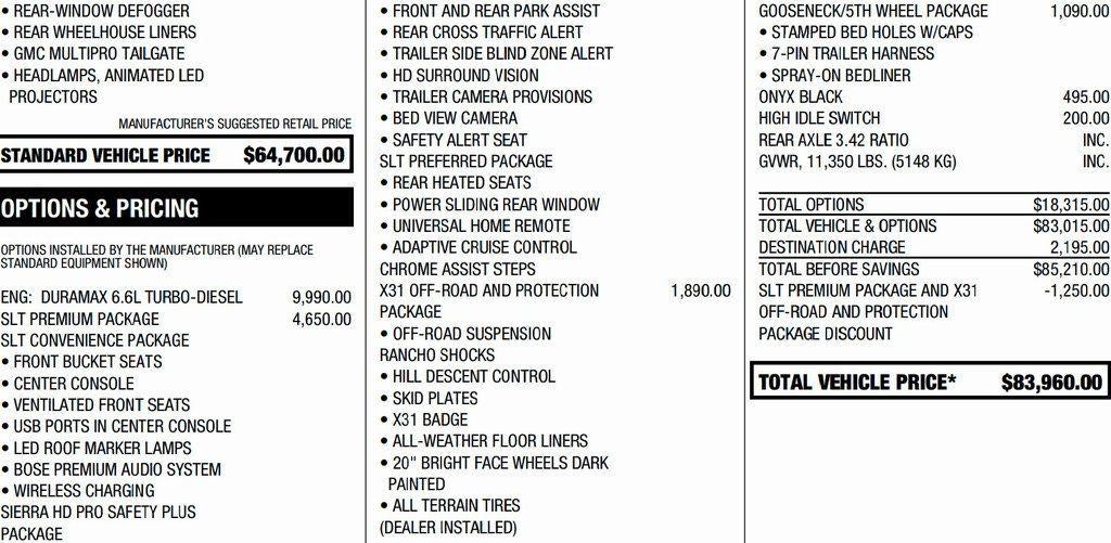 2025 GMC Sierra 2500 HD SLT