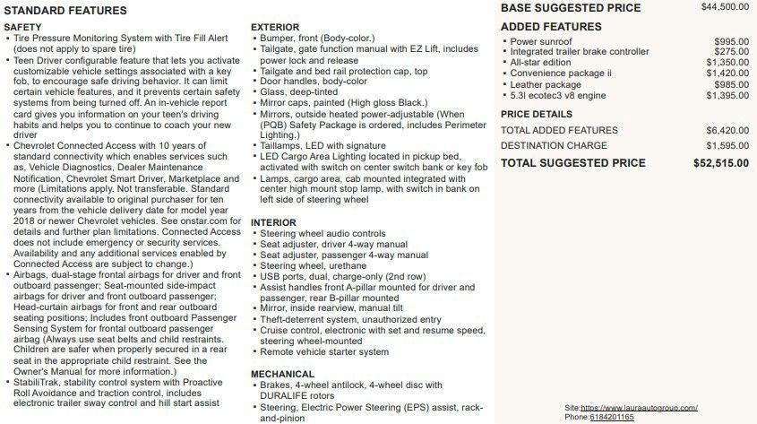 2019 Chevrolet Silverado 1500 RST