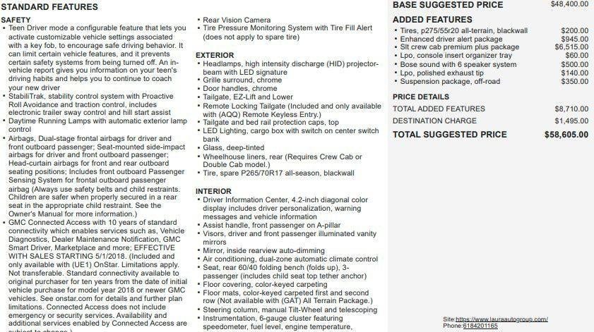 2018 GMC Sierra 1500 SLT