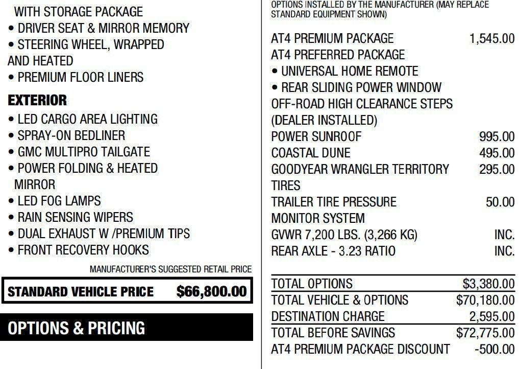2026 GMC Sierra 1500 AT4