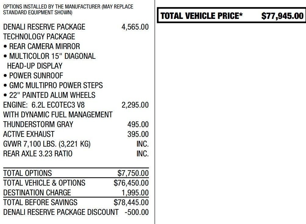 2025 GMC Sierra 1500 Denali