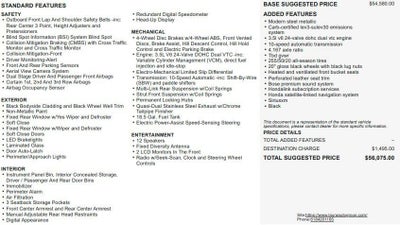 2025 Honda Pilot Black Edition