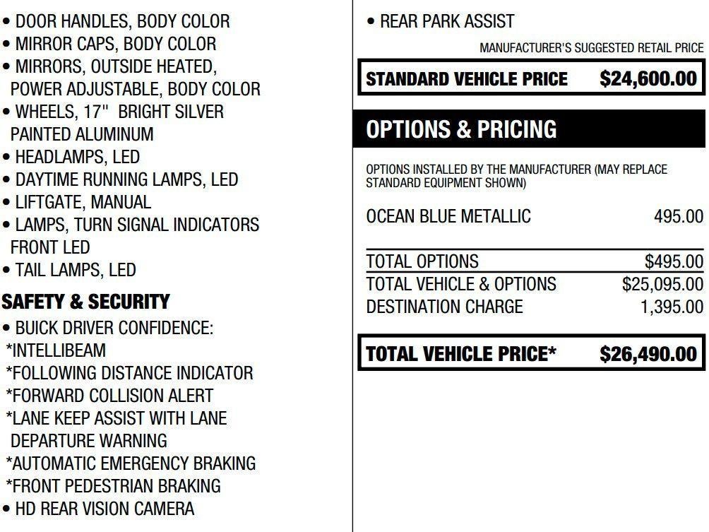2026 Buick Envista Preferred
