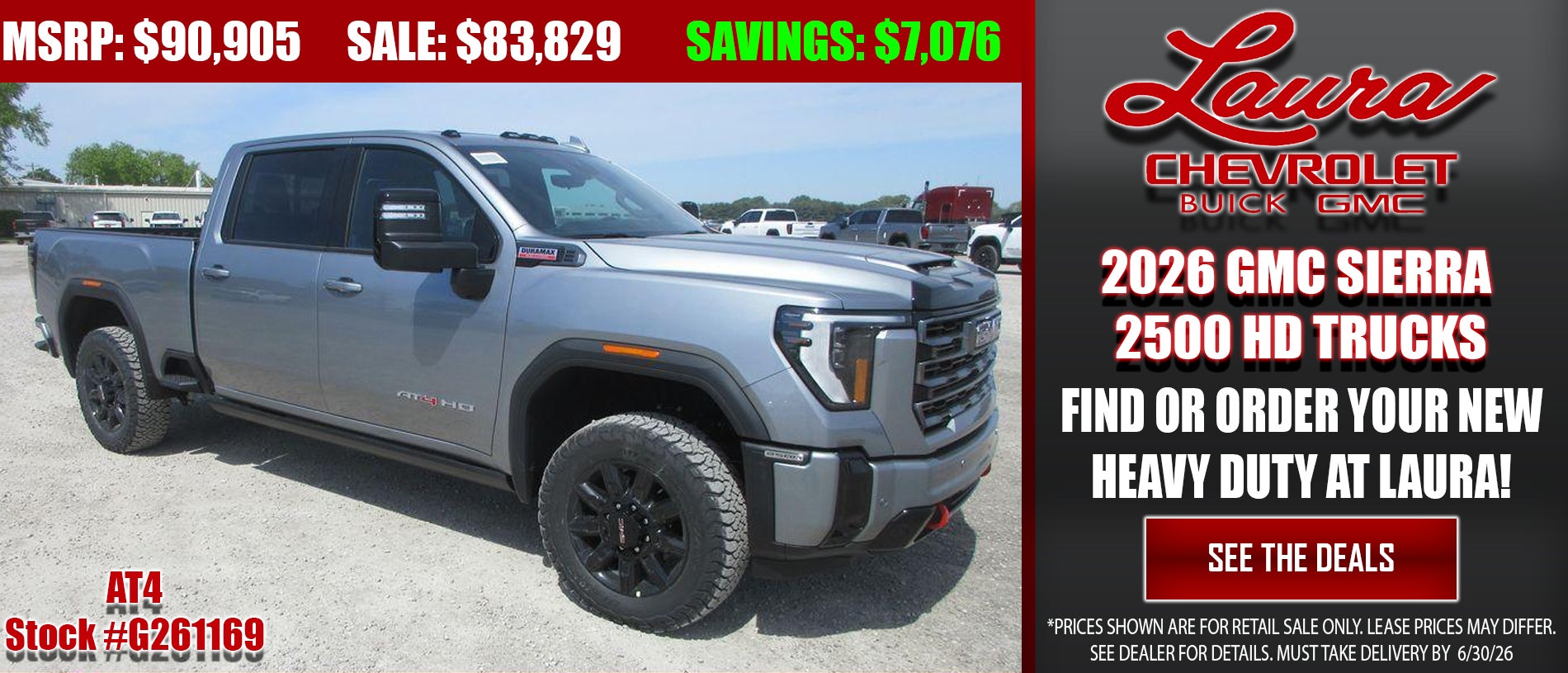 Find your GMC Sierra 2500 or 3500 Heavy Duty Truck Here
