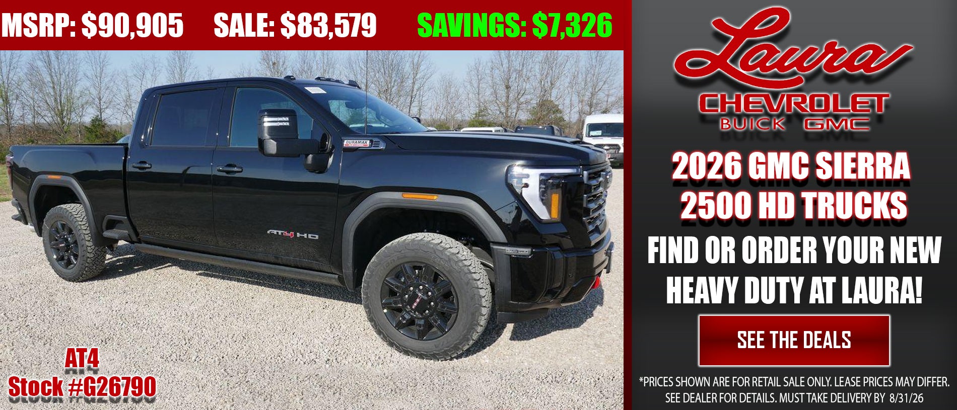 Find your GMC Sierra 2500 or 3500 Heavy Duty Truck Here